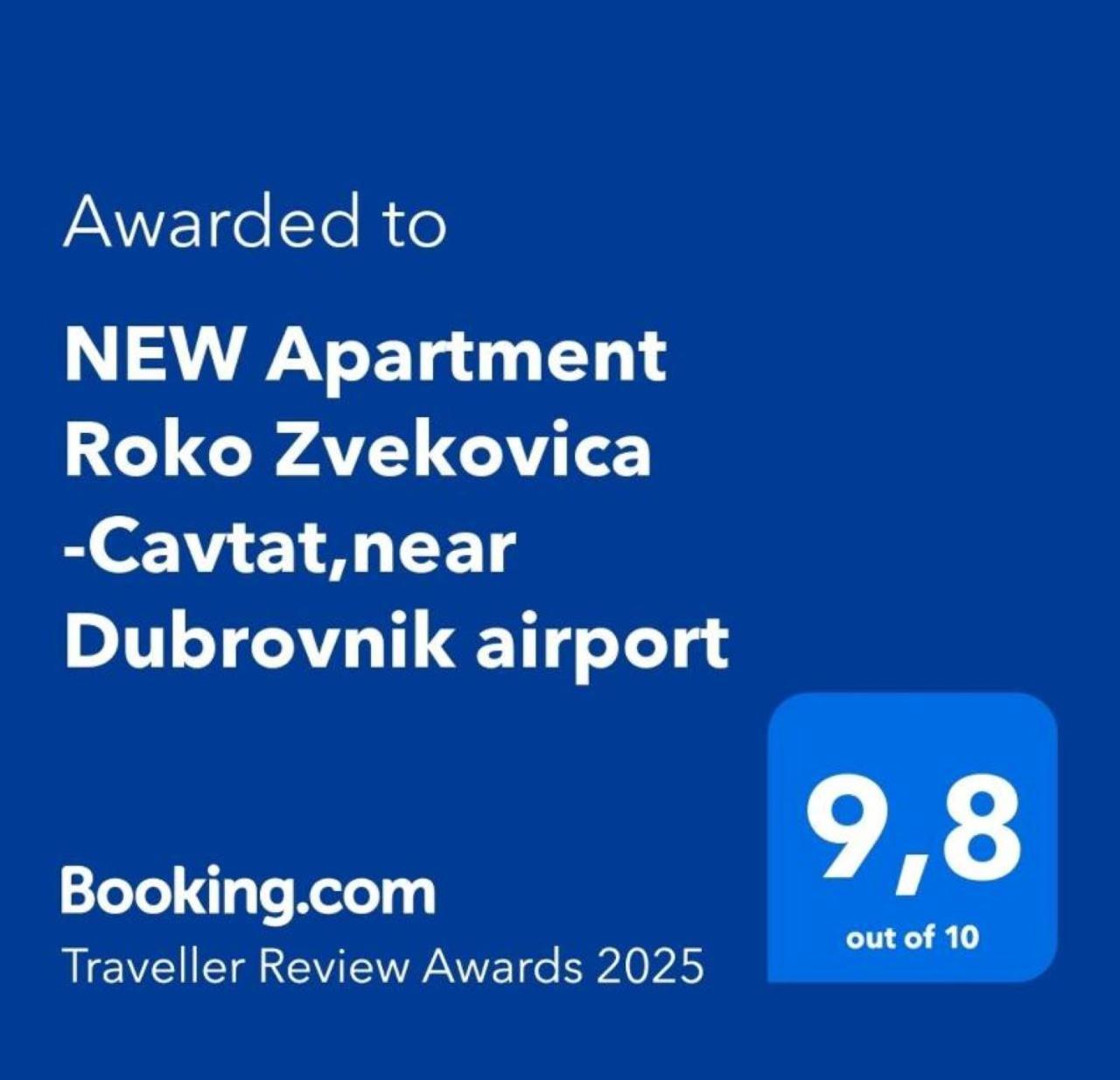 New Apartment Roko Zvekovica -Cavtat,Near Dubrovnik Airport Luaran gambar